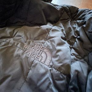 North Face Puffer Zip-Up
